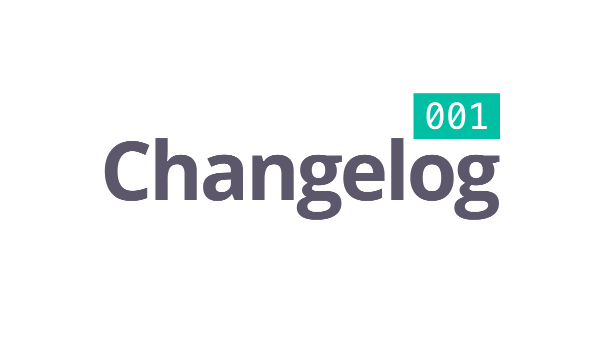 Cover art for the blog post: Changelog 01: optimizations, charts, gallery, and more